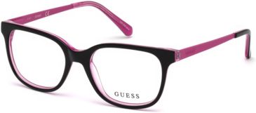 Image of Guess GU9175 Eyeglass Frames - Black Frame Color