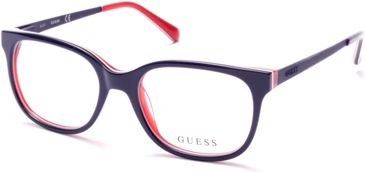 Image of Guess GU9175 Eyeglass Frames - Blue Frame Color