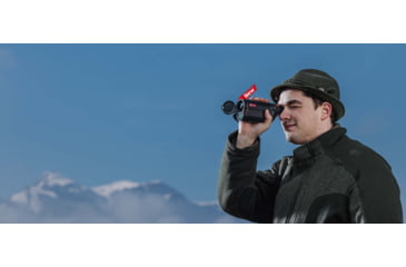 Image of Guide Sensmart TD 653 2.6x50mm 30mm Tube Thermal Imaging Monoculars, LRF, Black, TD653L