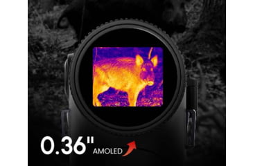 Image of Guide Sensmart TD 653 2.6x50mm 30mm Tube Thermal Imaging Monoculars, LRF, Black, TD653L