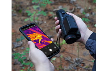 Image of Guide USA TD LRF Series TD411 LRF 1.4-5.6x19mm Thermal Monocular, 384x288, Black, TD411LRF