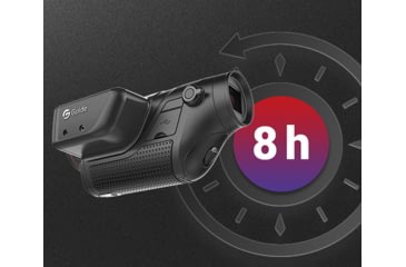 Image of Guide USA TD LRF Series TD631 LRF 1.7-13.6x35mm Thermal Monocular, 640x480, Black, TD631LRF