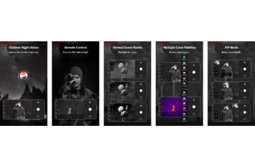 Image of Guide Sensmart TK Gen2 Series TK421 1.7-6.8x25mm Thermal Monocular, 400x300, Black, TK421