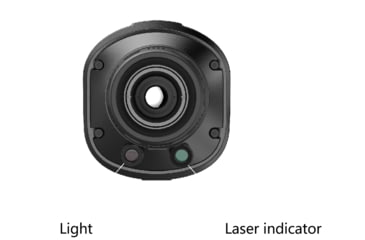 Image of Guide Sensmart TK Gen2 Series TK421 1.7-6.8x25mm Thermal Monocular, 400x300, Black, TK421