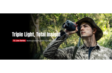 Image of Guide Sensmart TL Series TL630 1.5-12x35mm Fusion Monocular and Range Finder. 640x480, Black, TL630