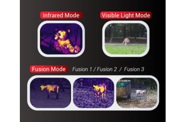 Image of Guide USA TL Series TL450 3.3-13.2x50mm Fusion Monocular and Range Finder. 400x300, Black, TL450