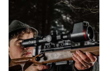 Image of Guide Sensmart TU 650 M 3.0 3.7x50mm 30mm Tube Thermal Rifle Scope, LRF, Black, TU650M