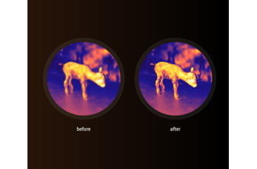 Image of Guide Sensmart TU Series TU431 2.6-10,4x35mm Thermal Rifle Scope, 400x300, Black, TU431