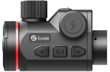 Image of Guide USA 0635CS 1x35mm Thermal Clip-On, 50Hz, 640x512, Black, Small, 0635CS