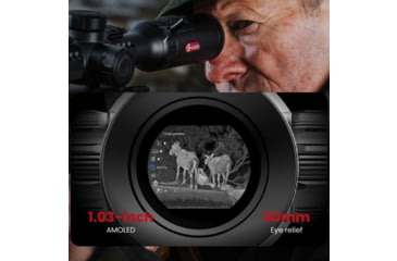 Image of Guide USA TU650 LRF PRO 3.7-29.6x50mm 30mm Tube Thermal Rifle Scope