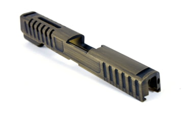 Image of Gun Cuts Annihilator for Sig Sauer, P320 Full Size/ M17, No Optic Cut, Battleworn Gold, GC-P320F-ANH-GOLBW-NO
