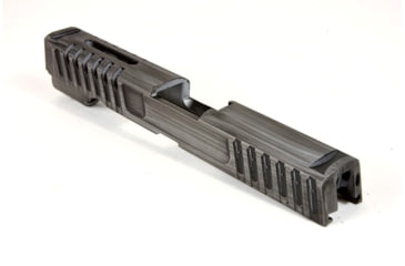 Image of Gun Cuts Annihilator for Sig Sauer, P320 Full Size/ M17, No Optic Cut, Battleworn Silver, GC-P320F-ANH-CSIBW-NO