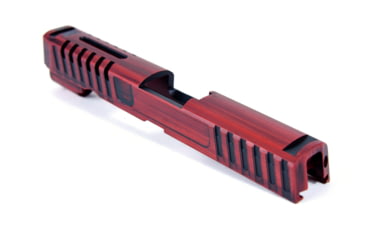 Image of Gun Cuts Annihilator for Sig Sauer, P320 Full Size/ M17, No Optic Cut, Battleworn USMC Red, GC-P320F-ANH-UREBW-NO