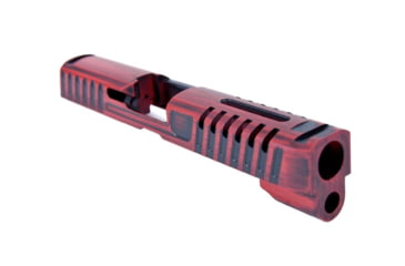 Image of Gun Cuts Annihilator for Sig Sauer, P320 Full Size/ M17, No Optic Cut, Battleworn USMC Red, GC-P320F-ANH-UREBW-NO