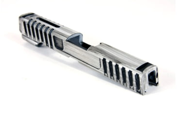 Image of Gun Cuts Annihilator for Sig Sauer, P320 Full Size/ M17, No Optic Cut, Battleworn White, GC-P320F-ANH-SWHBW-NO
