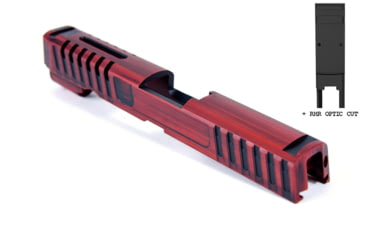 Image of Gun Cuts Annihilator for Sig Sauer P320 Full Size/M17, Optic Cut, Battleworn USMC Red, GC-P320F-ANH-UREBW-RMR