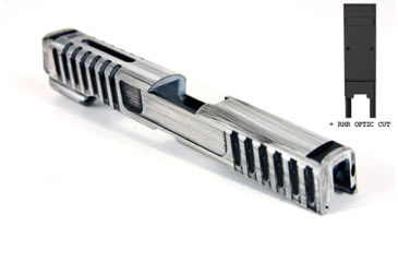Image of Gun Cuts Annihilator for Sig Sauer P320 Full Size/M17, Optic Cut, Battleworn White, GC-P320F-ANH-SWHBW-RMR