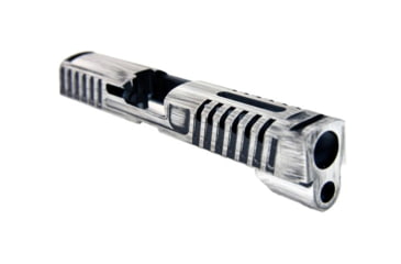 Image of Gun Cuts Annihilator for Sig Sauer P320 Full Size/M17, Optic Cut, Battleworn White, GC-P320F-ANH-SWHBW-RMR