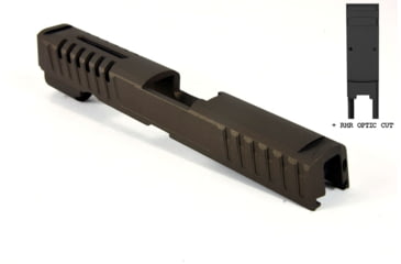 Image of Gun Cuts Annihilator for Sig Sauer P320 Full Size/M17, Optic Cut, Midnight Bronze, GC-P320F-ANH-MBR-RMR