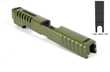 Image of Gun Cuts Annihilator for Sig Sauer P320 Full Size/M17, Optic Cut, Noveske Bazooka Green, GC-P320F-ANH-NBG-RMR