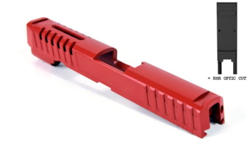 Image of Gun Cuts Annihilator for Sig Sauer P320 Full Size/M17, Optic Cut, USMC Red, GC-P320F-ANH-URE-RMR