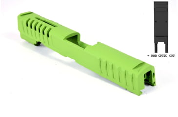 Image of Gun Cuts Annihilator for Sig Sauer P320 Full Size/M17, Optic Cut, Zombie Green, GC-P320F-ANH-ZGR-RMR