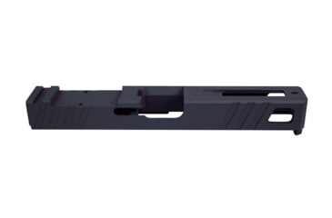 Image of Gun Cuts Apprentice Slide for Glock 17 Gen 3, Optic Cut, Graphite Black, GC-G17-APP-GBL-RMR