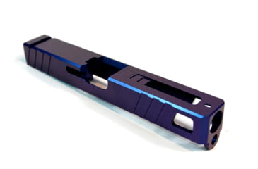 Image of Gun Cuts Apprentice Slide for Glock 17, Optic Cut, Arctic Laser Blue, GC-G17-APP-ALS-RMR