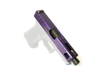 Image of Gun Cuts Apprentice Slide for Glock 19 Gen 3, No Optic Cut, Royal Purple, GC-G19-APP-RPR-NO