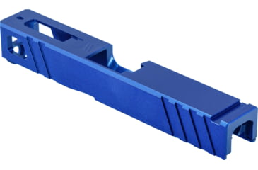Image of Gun Cuts Apprentice Slide for Glock 19, No Optic Cut, Arctic Laser Blue, GC-G19-APP-ALS-NO