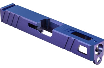 Image of Gun Cuts Apprentice Slide for Glock 19, No Optic Cut, Arctic Laser Blue, GC-G19-APP-ALS-NO