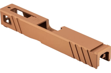 Image of Gun Cuts Apprentice Slide for Glock 19, No Optic Cut, Copper, GC-G19-APP-COP-NO