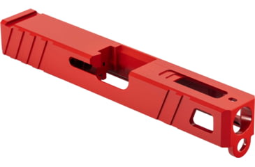 Image of Gun Cuts Apprentice Slide for Glock 19, No Optic Cut, USMC Red, GC-G19-APP-URE-NO