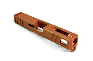 Image of Gun Cuts Apprentice Slide for Glock 19, Optic Cut, Copper, GC-G19-APP-COP-RMR