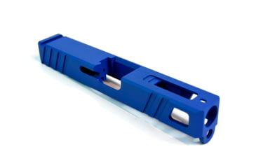 Image of Gun Cuts Apprentice Slide for Glock 19, Optic Cut, NRA Blue, GC-G19-APP-NBL-RMR