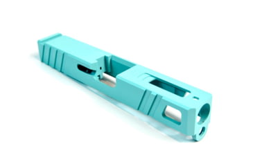 Image of Gun Cuts Apprentice Slide for Glock 19, Optic Cut, Robbins Egg Blue, GC-G19-APP-REB-RMR