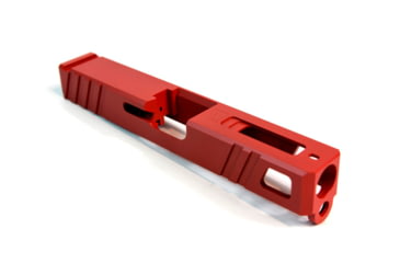 Image of Gun Cuts Apprentice Slide for Glock 19, Optic Cut, USMC Red, GC-G19-APP-URE-RMR