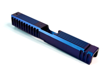 Image of Gun Cuts Bulldog Slide for Glock 17, No Optic Cut, Arctic Laser Blue, GC-G17-BUL-ALS-NO