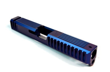 Image of Gun Cuts Bulldog Slide for Glock 17, No Optic Cut, Arctic Laser Blue, GC-G17-BUL-ALS-NO