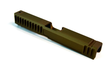 Image of Gun Cuts Bulldog Slide for Glock 17, No Optic Cut, Burnt Bronze, GC-G17-BUL-BBR-NO