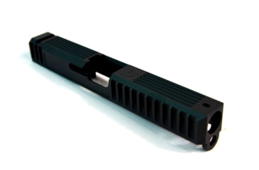 Image of Gun Cuts Bulldog Slide for Glock 17, No Optic Cut, Graphite Black, GC-G17-BUL-GBL-NO