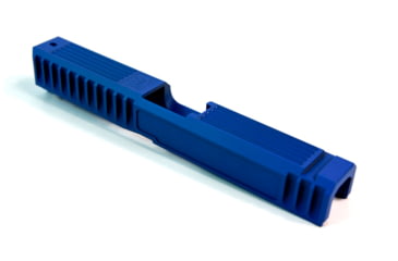 Image of Gun Cuts Bulldog Slide for Glock 17, No Optic Cut, NRA Blue, GC-G17-BUL-NBL-NO