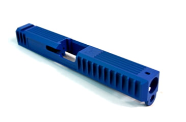Image of Gun Cuts Bulldog Slide for Glock 17, No Optic Cut, NRA Blue, GC-G17-BUL-NBL-NO