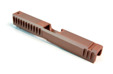 Image of Gun Cuts Bulldog Slide for Glock 17, No Optic Cut, Rose Gold, GC-G17-BUL-RGO-NO