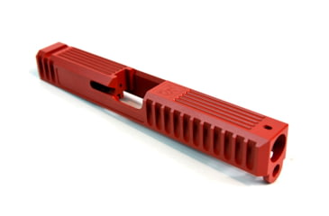 Image of Gun Cuts Bulldog Slide for Glock 17, No Optic Cut, USMC Red, GC-G17-BUL-URE-NO