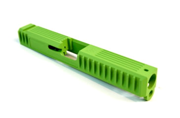 Image of Gun Cuts Bulldog Slide for Glock 17, No Optic Cut, Zombie Green, GC-G17-BUL-ZGR-NO