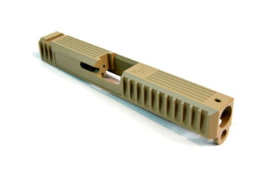 Image of Gun Cuts Bulldog Slide for Glock 17, Optic Cut, Desert Sand, GC-G17-BUL-DSA-RMR