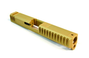 Image of Gun Cuts Bulldog Slide for Glock 17, Optic Cut, Gold, GC-G17-BUL-GOL-RMR