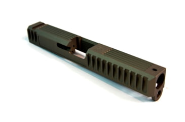 Image of Gun Cuts Bulldog Slide for Glock 17, Optic Cut, Smoked Bronze, GC-G17-BUL-SBR-RMR