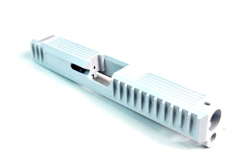 Image of Gun Cuts Bulldog Slide for Glock 17, Optic Cut, Stormtooper White, GC-G17-BUL-SWH-RMR